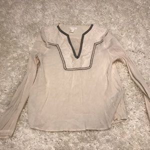 H&M White Long Sleeve *FINAL SALE*